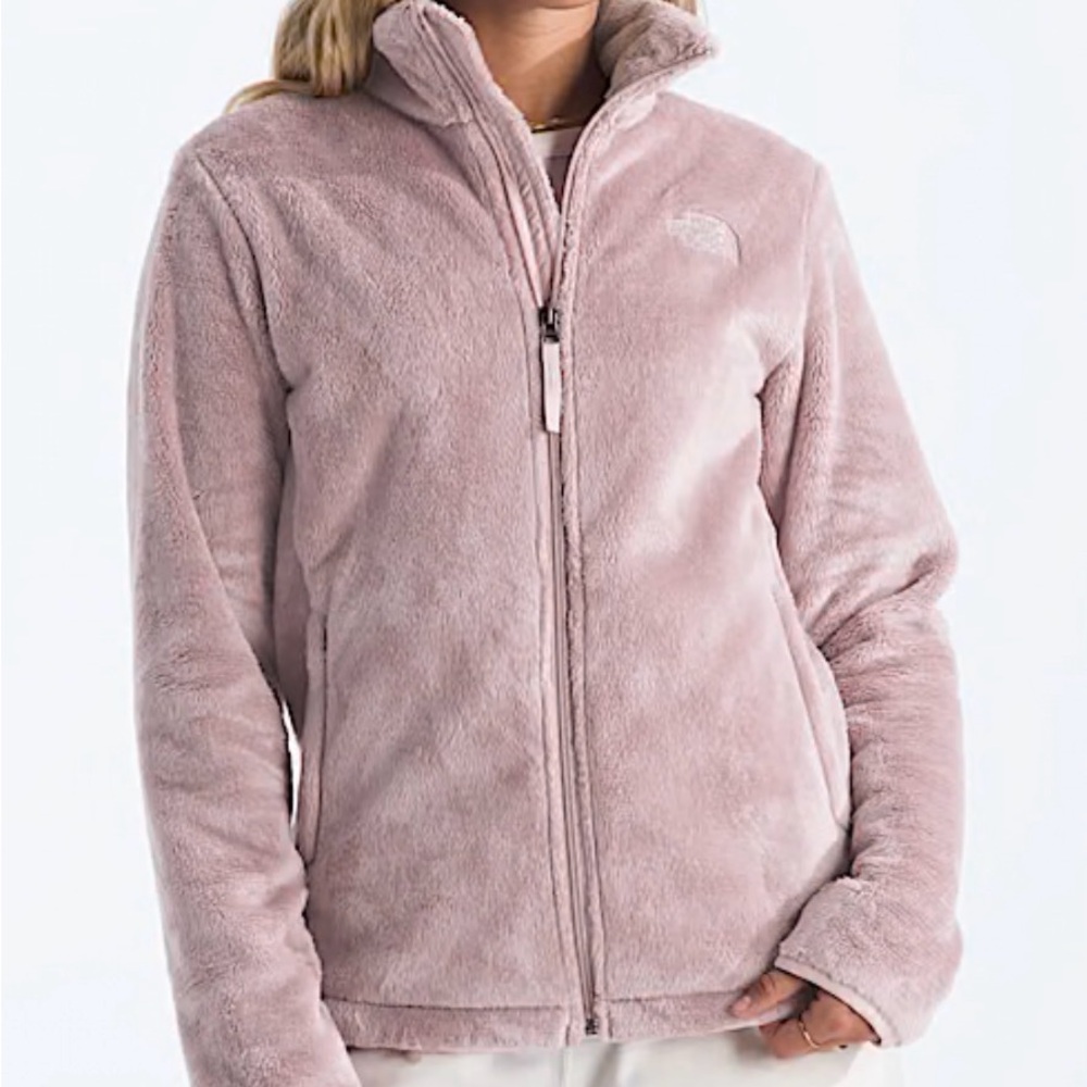 North Face Women’s Osito Fuzzy Fleece Jacket Pink
